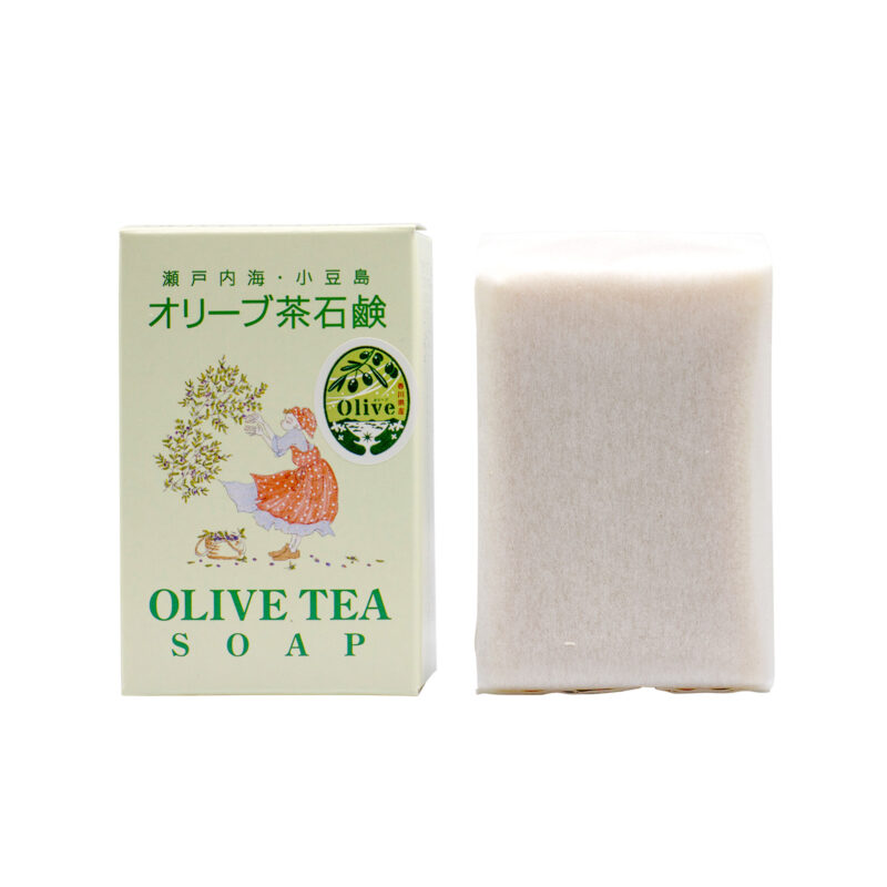 オリーブ茶石鹸