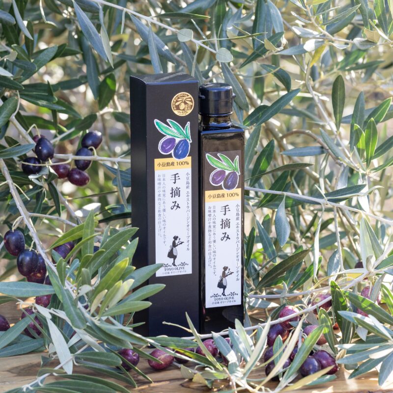 小豆島産エキストラバージンオリーブオイル[手摘み]182g