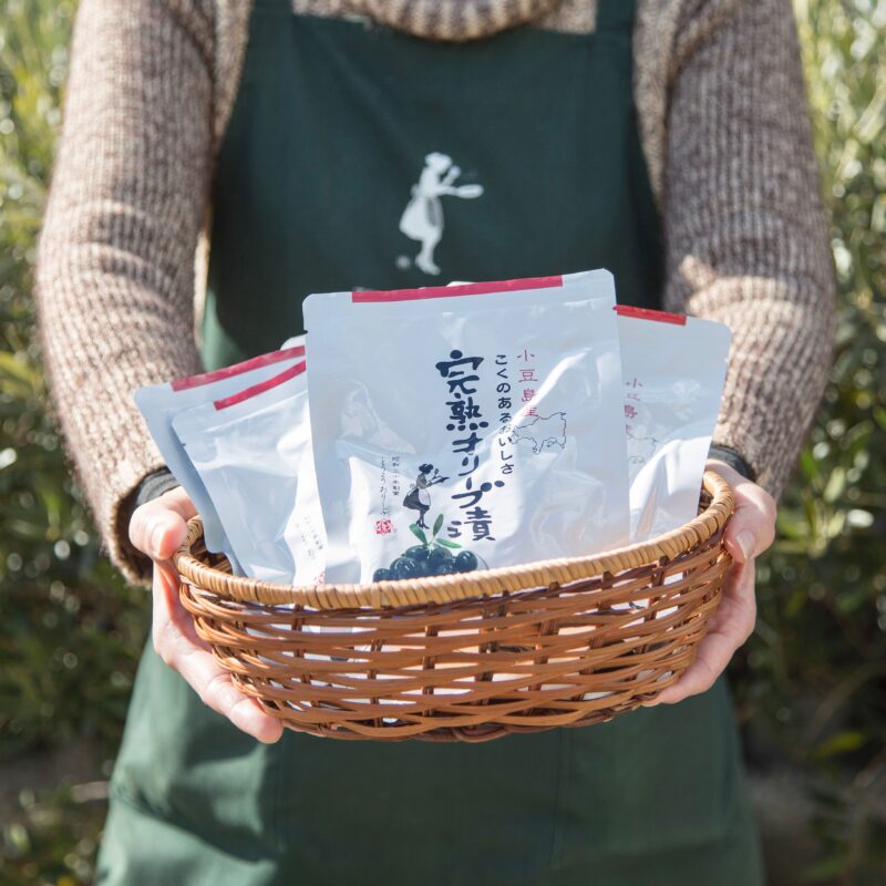 小豆島産完熟オリーブ漬80g