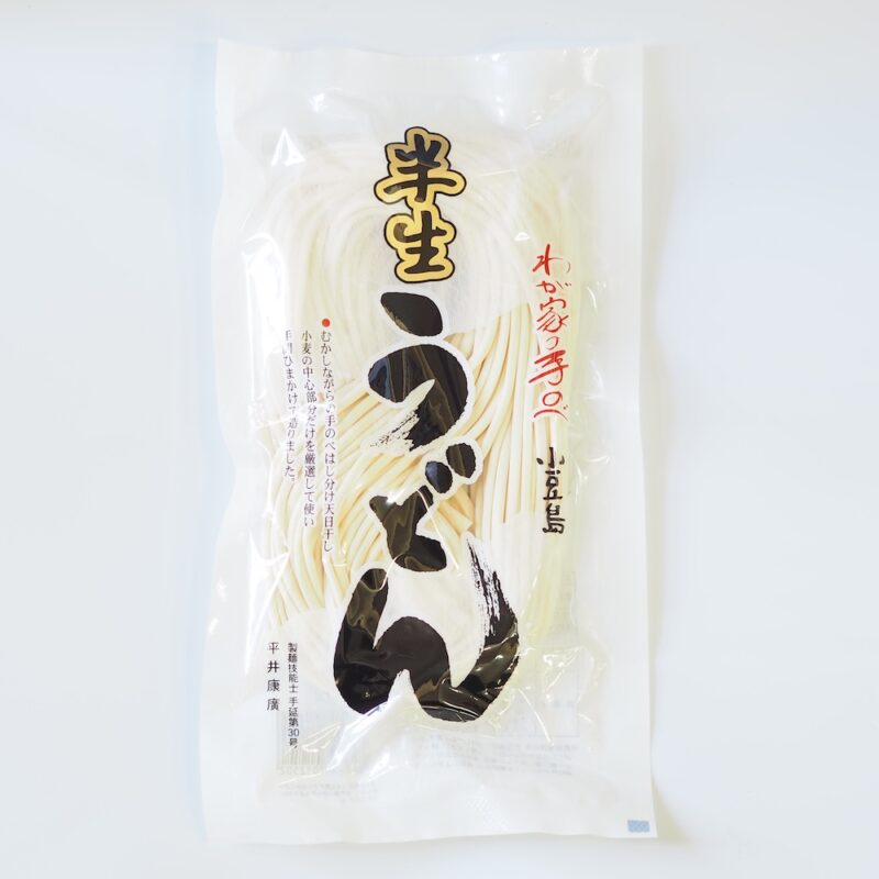 わが家の手延べ うどん